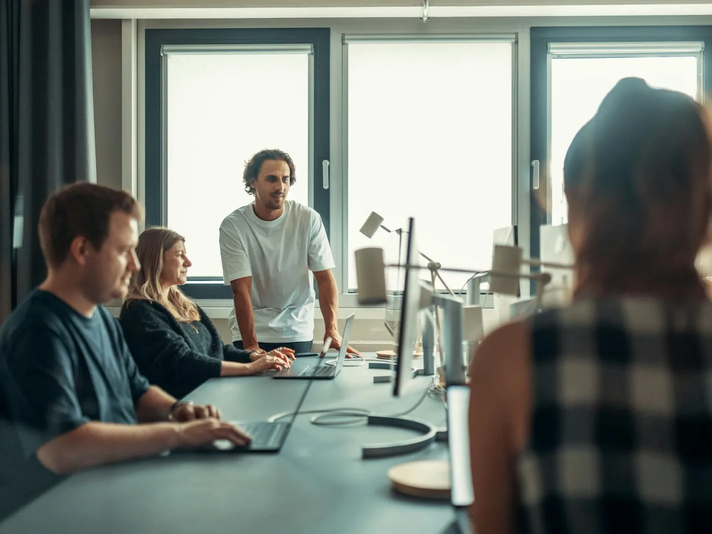 Foto: Team in der Zusammenarbeit